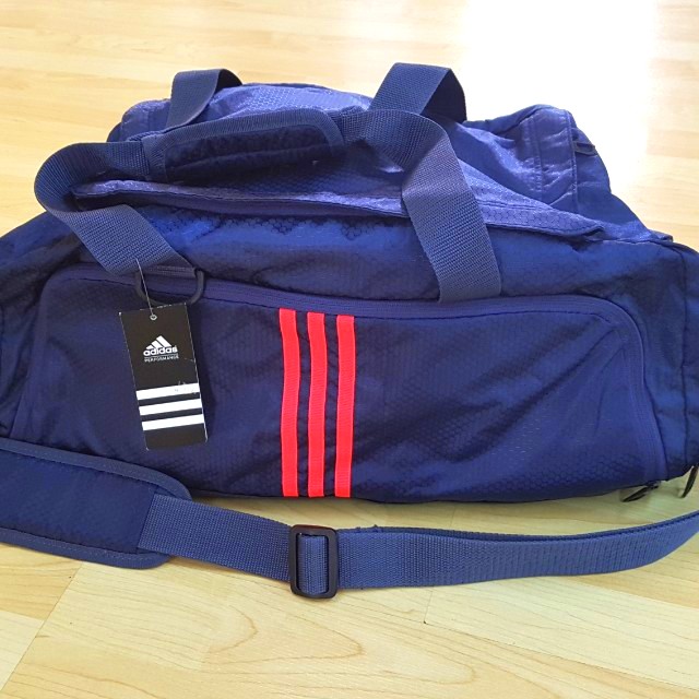 adidas blue gym bag