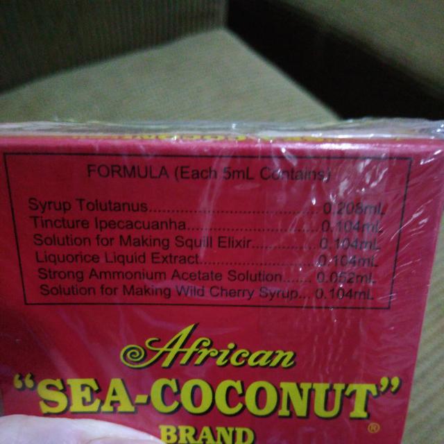 BRANDNEW African Sea Coconut Cough Syrup, Everything Else, Looking For