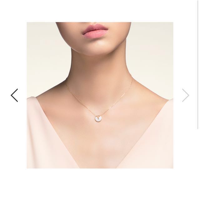 Cartier amulette necklace clearance
