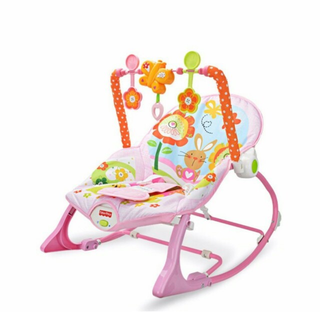 Fisher Price Rocker Pink, Babies & Kids, Infant Playtime on Carousell