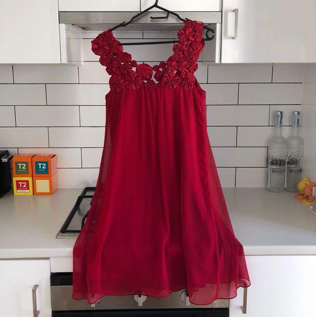 Ginger Tree Red Siren Cocktail Dress Women S Fashion Clothes On