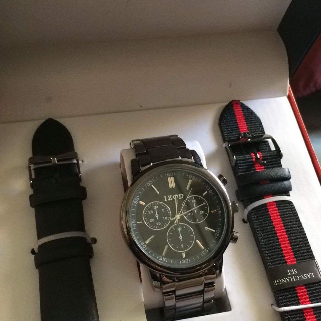 Izod watch new arrivals instructions