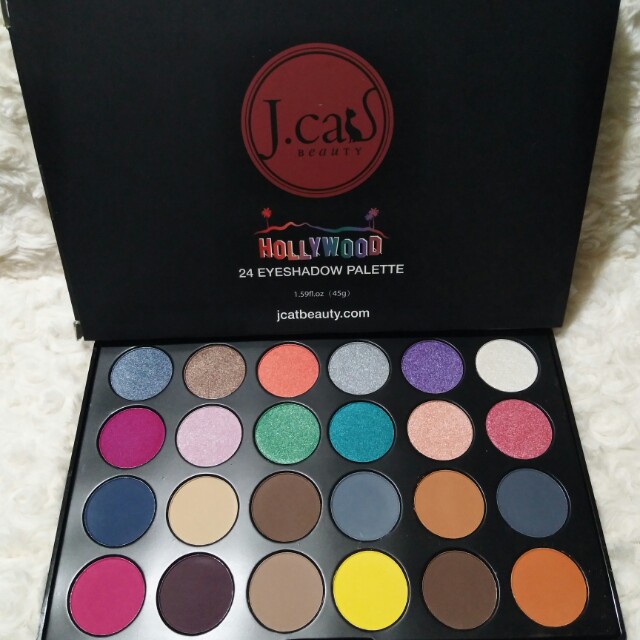 Jcat Eyeshadow Palette Hollywood Health Beauty Makeup On
