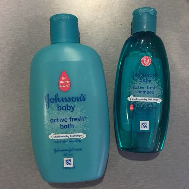 johnson shampoo blue