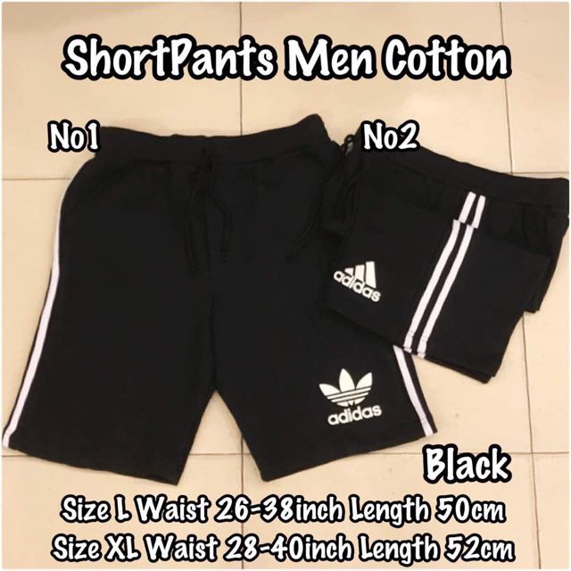 adidas pants short length