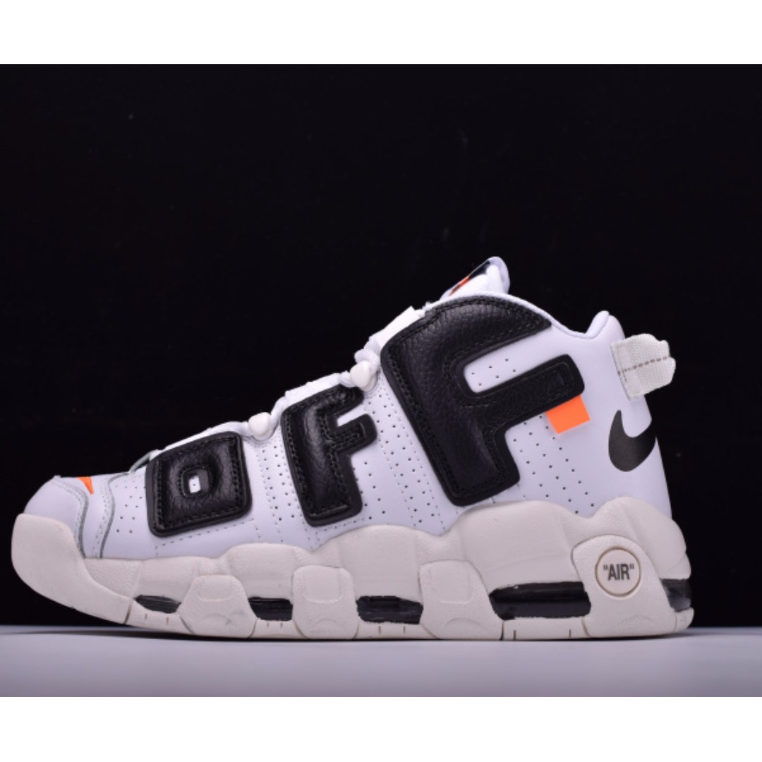 Off-White X Nike Air More Uptempo, Men'S Fashion, Footwear, Sneakers On  Carousell