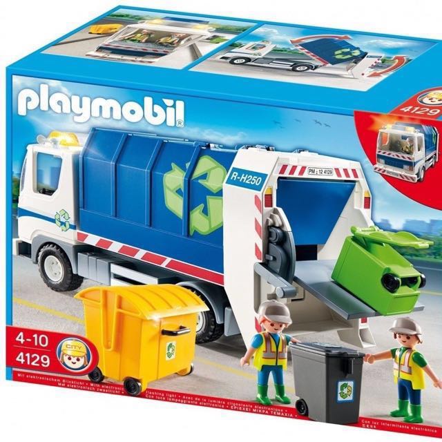 playmobil recycling truck 4129