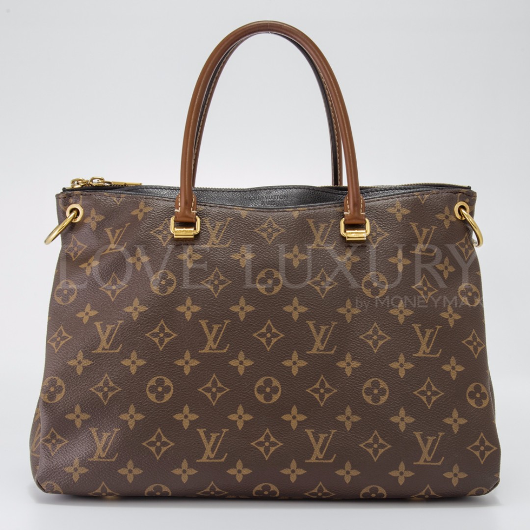 LOUIS VUITTON PALLAS MM NOIR LV PALLAS, Luxury, Bags & Wallets on Carousell