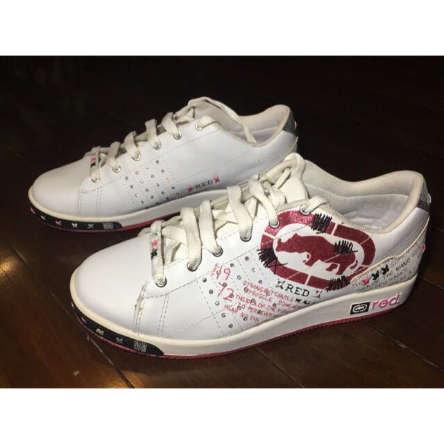 Red Ecko Rhino Shoes, Women's Fashion, Footwear, Sneakers on Carousell