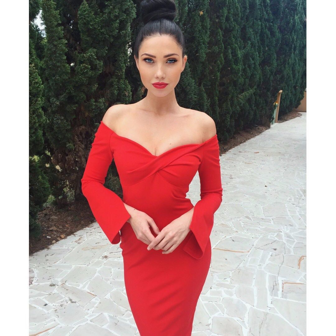 SHEIKE Millenium red dress Women s Fashion Clothes on Carousell