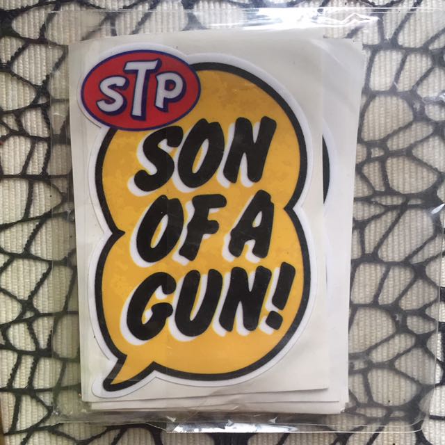 Son Of The Gun Sticker Motorcycles Motorcycle Accessories On Carousell