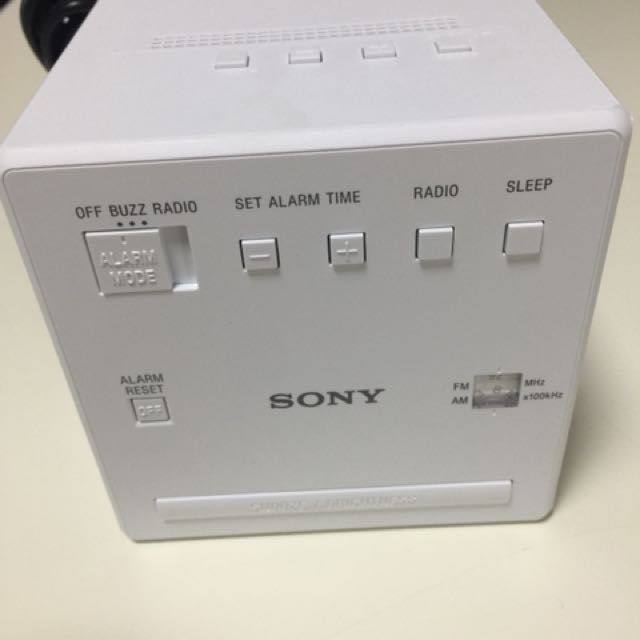 Sony ICFC1 Alarm Clock Radio with LCD Display, Audio, Portable Music