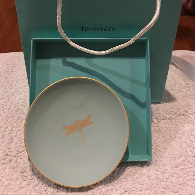Tiffany Co Jewelry Dish Furniture Home Living Home Decor Vases Decorative Bowls on Carousell