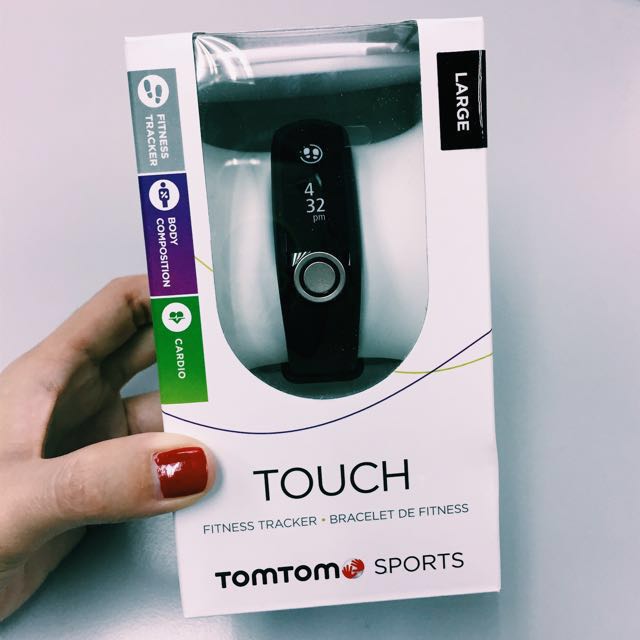 Tomtom touch fitness tracker discount