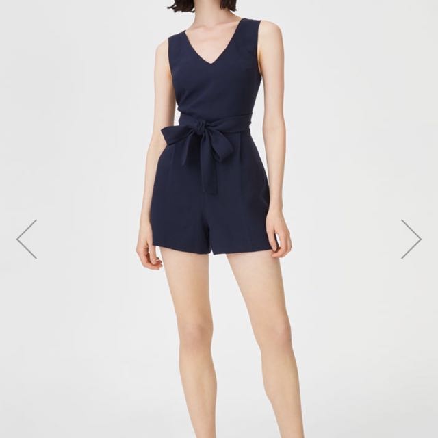 club monaco navy jumpsuit