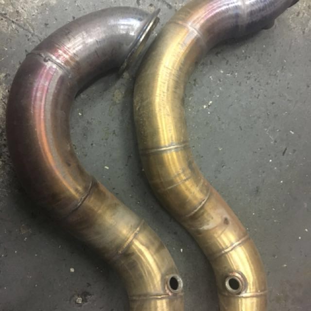 335i n54 catless downpipes