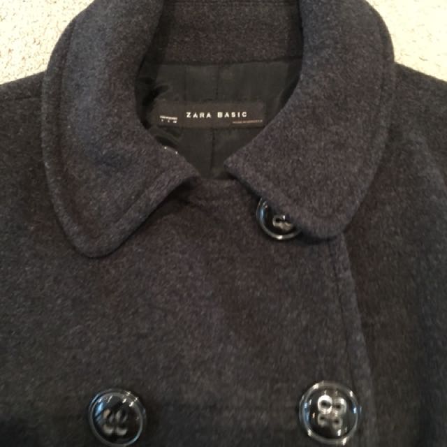 Zara peacoat sale women's
