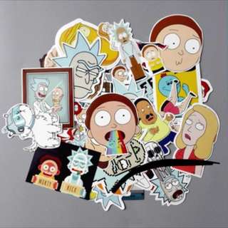 RICK AND MORTY SRICKERS