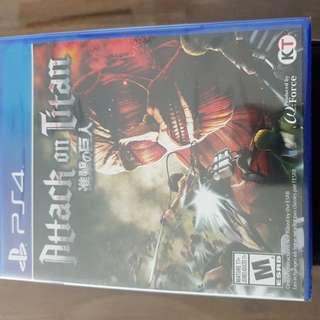 PS4 Attack on Titan