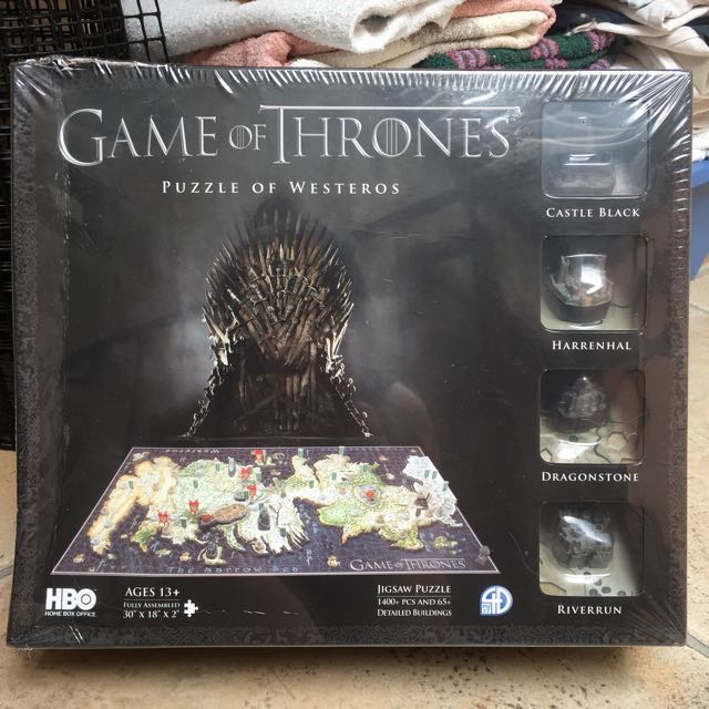 4D Cityscape Game of Thrones Westeros Puzzle, Hobbies & Toys, Toys