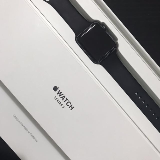 iwatch series 3 42mm black