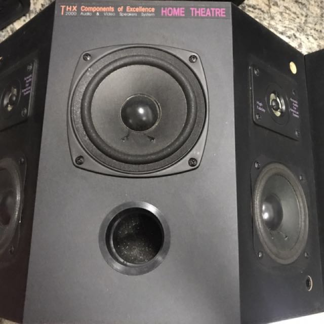 Audio Image THX home theater speakers + Kenwood Active center speaker