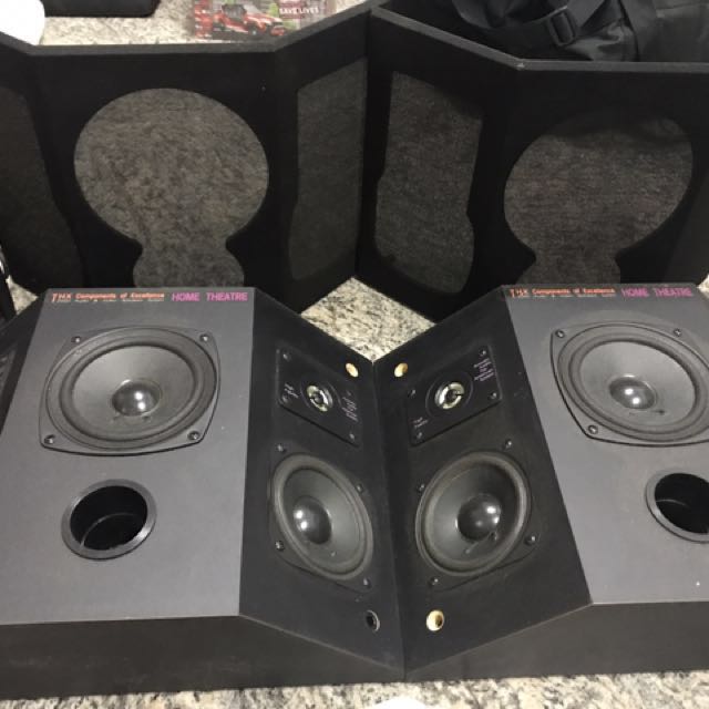 Audio Image THX home theater speakers + Kenwood Active center speaker