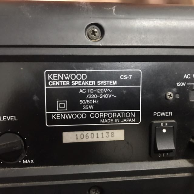 Audio Image THX home theater speakers + Kenwood Active center speaker