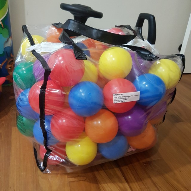 big plastic ball