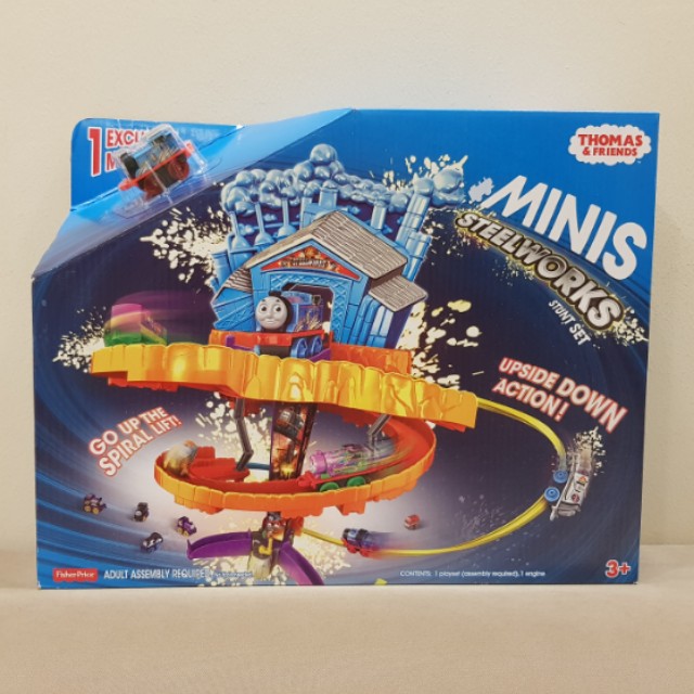 thomas & friends minis steelworks stunt set