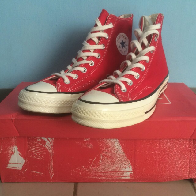 converse high red