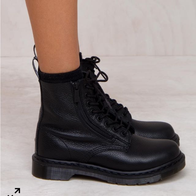 aunt sally zip doc martens