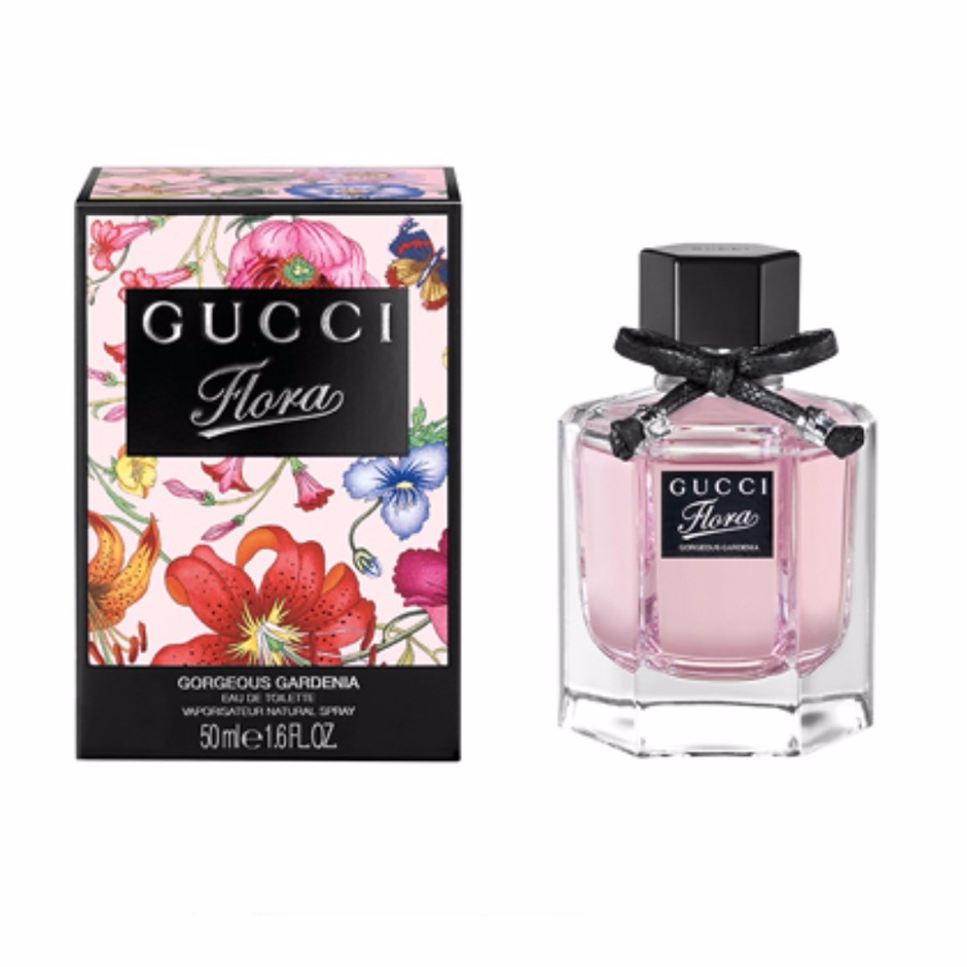 Gucci Flora Gorgeous Gardenia EDT 50ML for Women, Fashion, Bags, Belt Clutches Pouches on Carousell