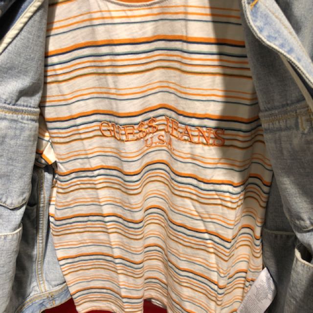 guess x asap rocky denim jacket Men s Fashion Bottoms Jeans on Carousell