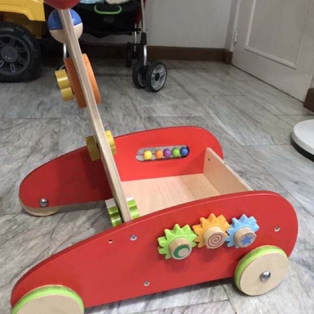 hape wooden walker