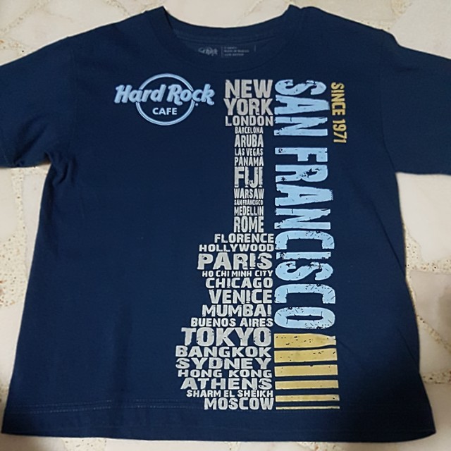 hardrock t-shirt (size xs)