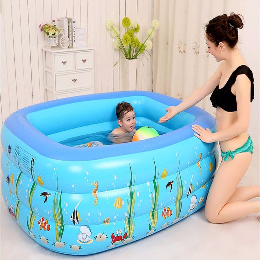 Inflatable Swimming Baby Toddler Kids Child Boy Girl Pool ...