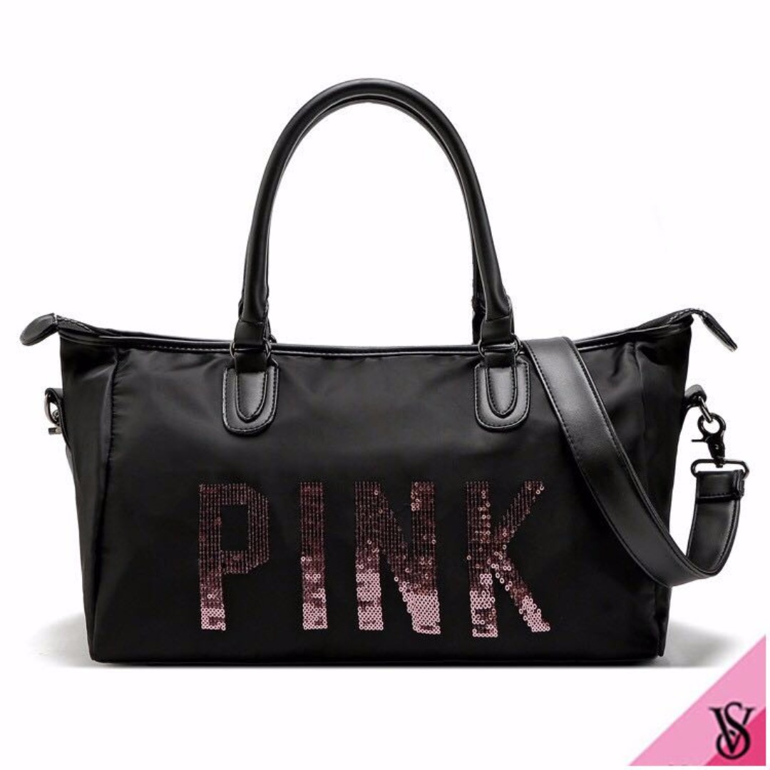 victoria's secret pink gym bag