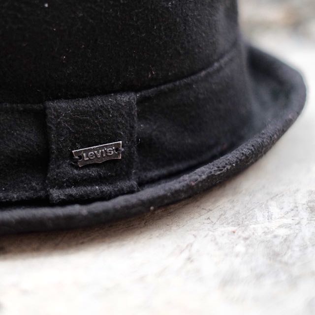 LEVI'S Original Black Fedora/Hat 