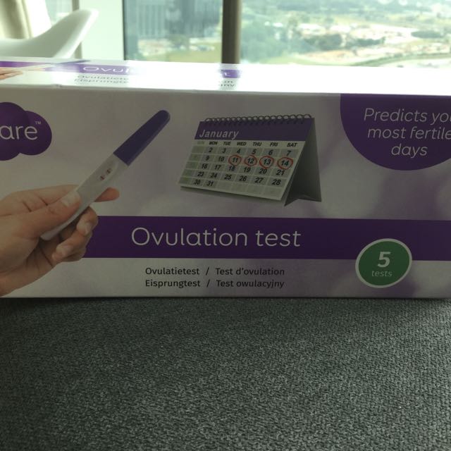 Lifecare Ovulation test 5 tests Fertility Pregnancy Predict your