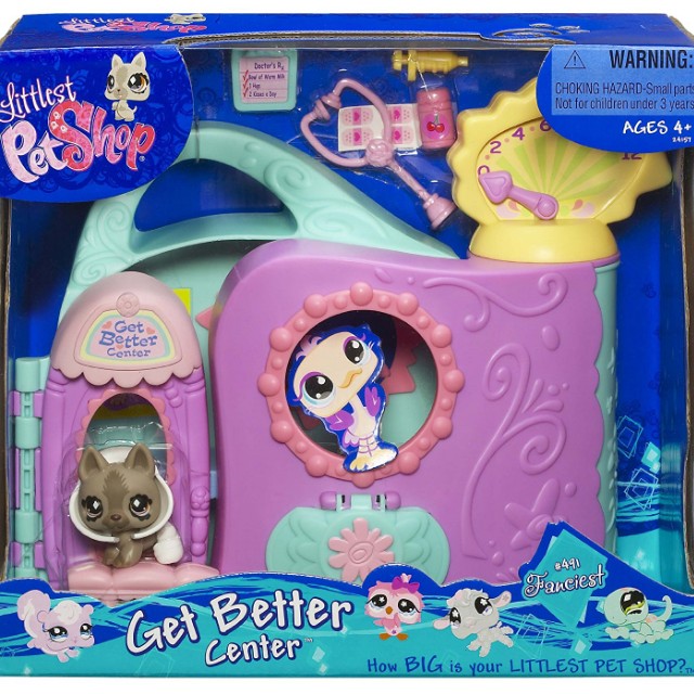 littlest pet shop small portable playset