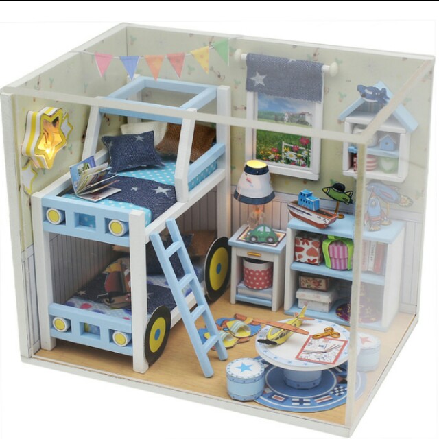 Miniatur Rumah Rumahan Diy Dan Koleksi Ruangan Mini Gojek Or