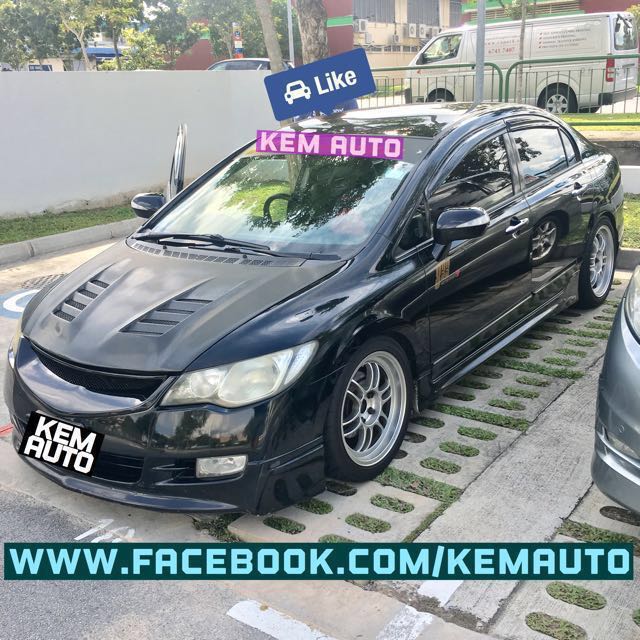 Modded Honda Civic 2 0m Fd2 Manual For Car Rental Fujitsubo