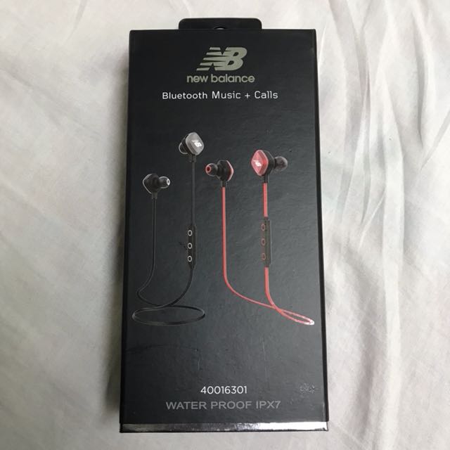 New Balance藍芽運動耳機 家電電器 耳機音響在旋轉拍賣