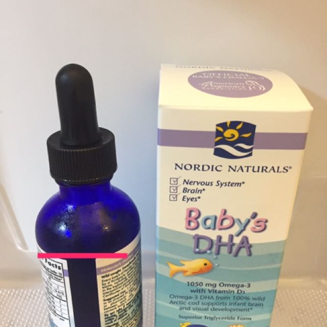 Nordic Naturals Baby Dha With D3 Suplemen Dha No1 Di Usa