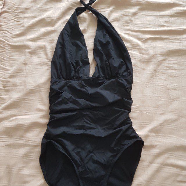 old navy black swimsuit