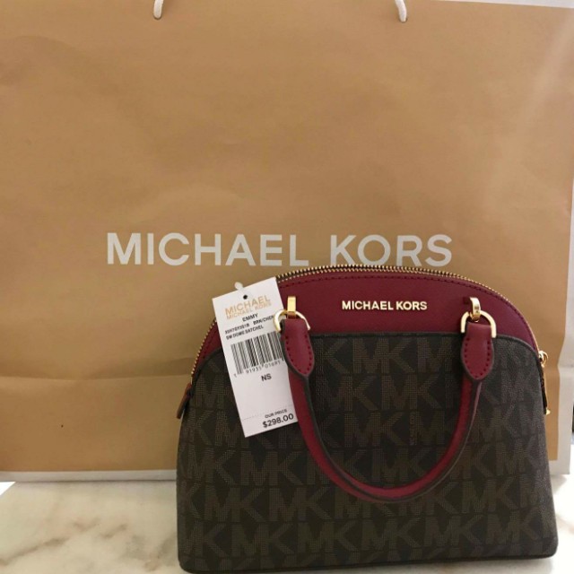 michael kors emmy small dome satchel