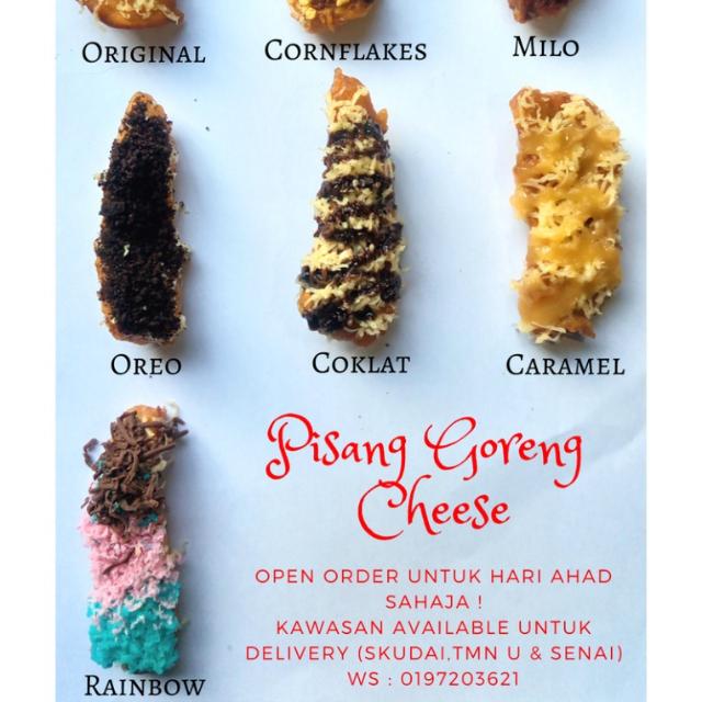 Pisang Goreng Cheese Food Drinks Packaged Snacks On Carousell