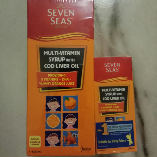 Seven Seas Multivitamins Cod Liver Oil Babies Kids On Carousell