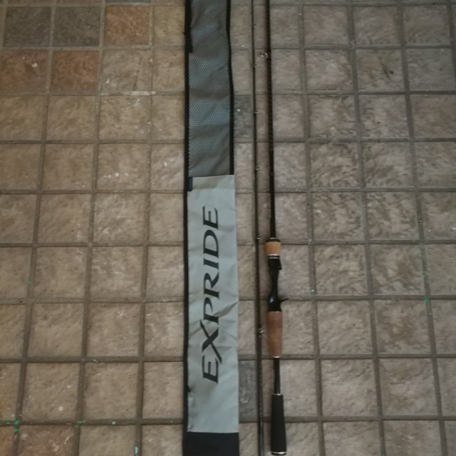 Shimano Expride 166M-2 Baitcasting Rod, Sports Equipment, Fishing